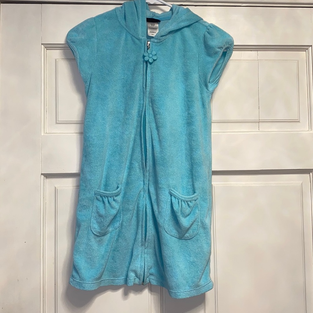 Girls’ Joe Boxer Turquoise Swim Cover-Up - Size 10/12